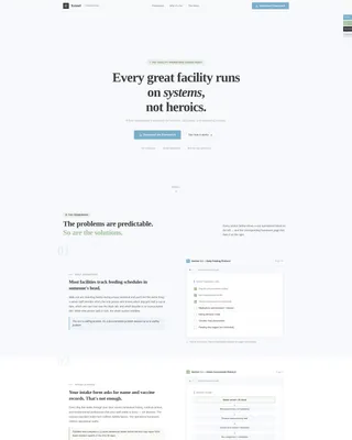 Pet Care Operations Consultant Landing Page Template