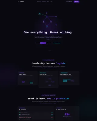 Cloud Architecture Landing Page Template