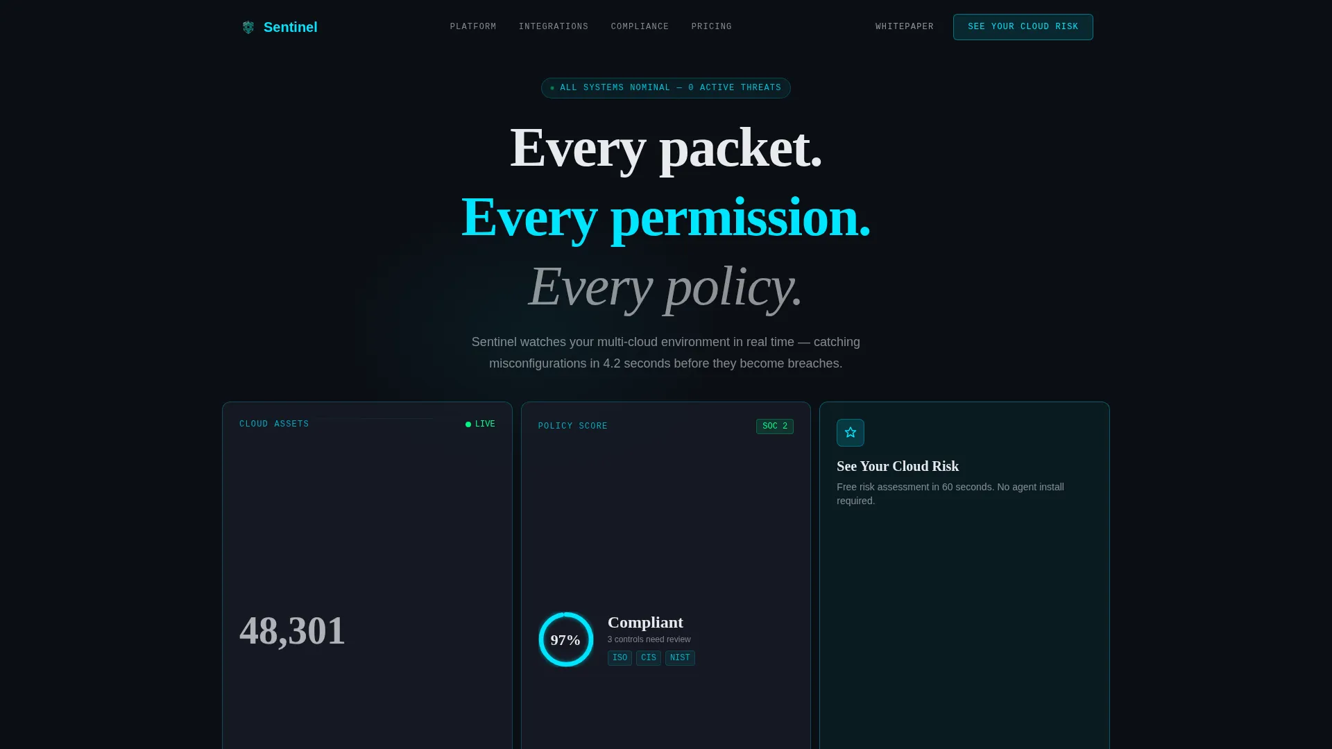Cybersecurity Professional Website Template