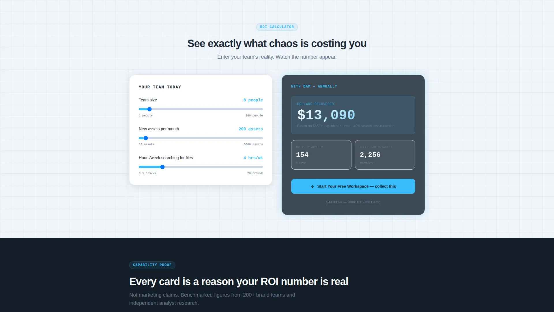 Cloud-Native Enterprise Software Specialist Cost Calculator Website Template