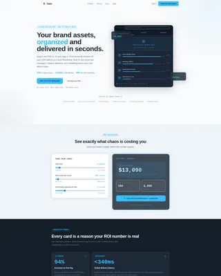 Cloud-Native Enterprise Software Specialist Cost Calculator Website Template