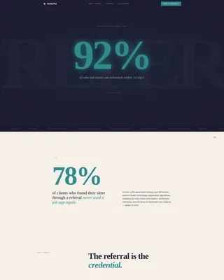 Pet Sitter Referral Program Landing Page Template