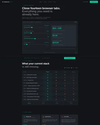 Cloud-Native Enterprise Software Advanced Cost Calculator Website Template
