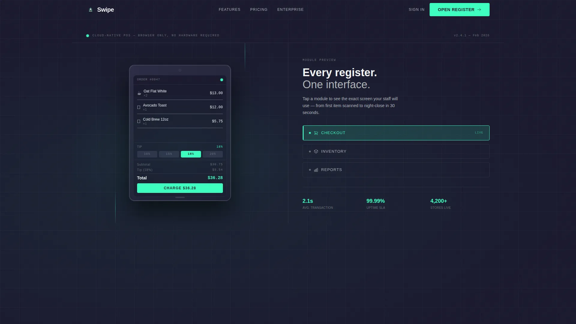 Cloud-Native Enterprise Software Premium Professional Website Template