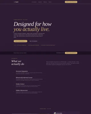Pet-Friendly Home Design Landing Page Template