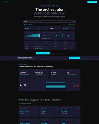 Cloud-Native Enterprise Software Directory Website Template