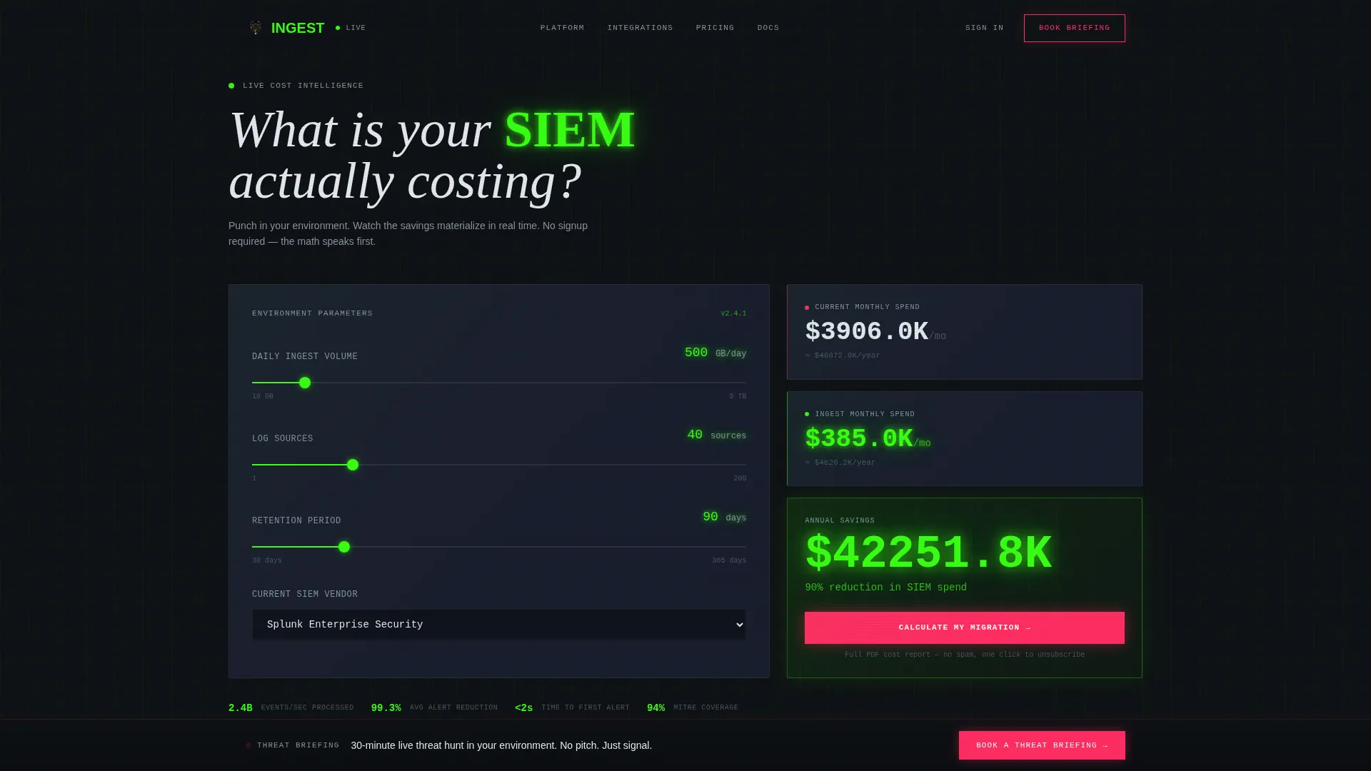Cloud-Native Enterprise Software Specialist Pricing Website Template