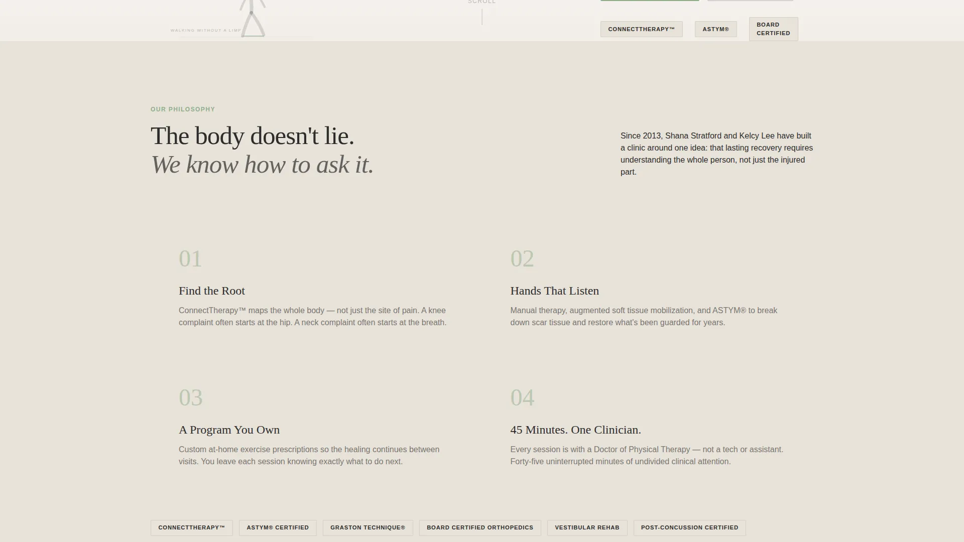 Physical Therapist Landing Page Template