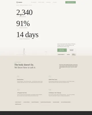 Physical Therapist Landing Page Template