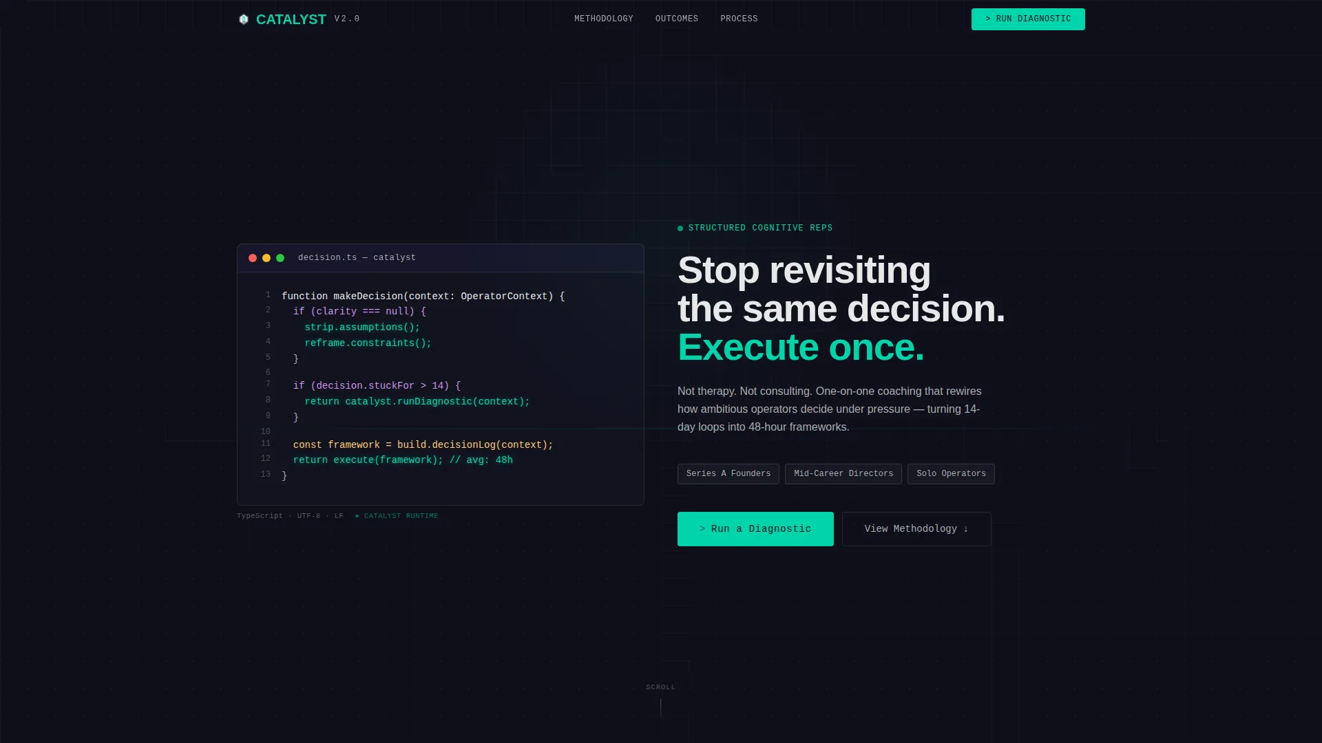 Coaching Digital Presence Expert Professional Website Template