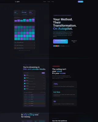 Coaching Digital Presence Specialist Reviews Website Template