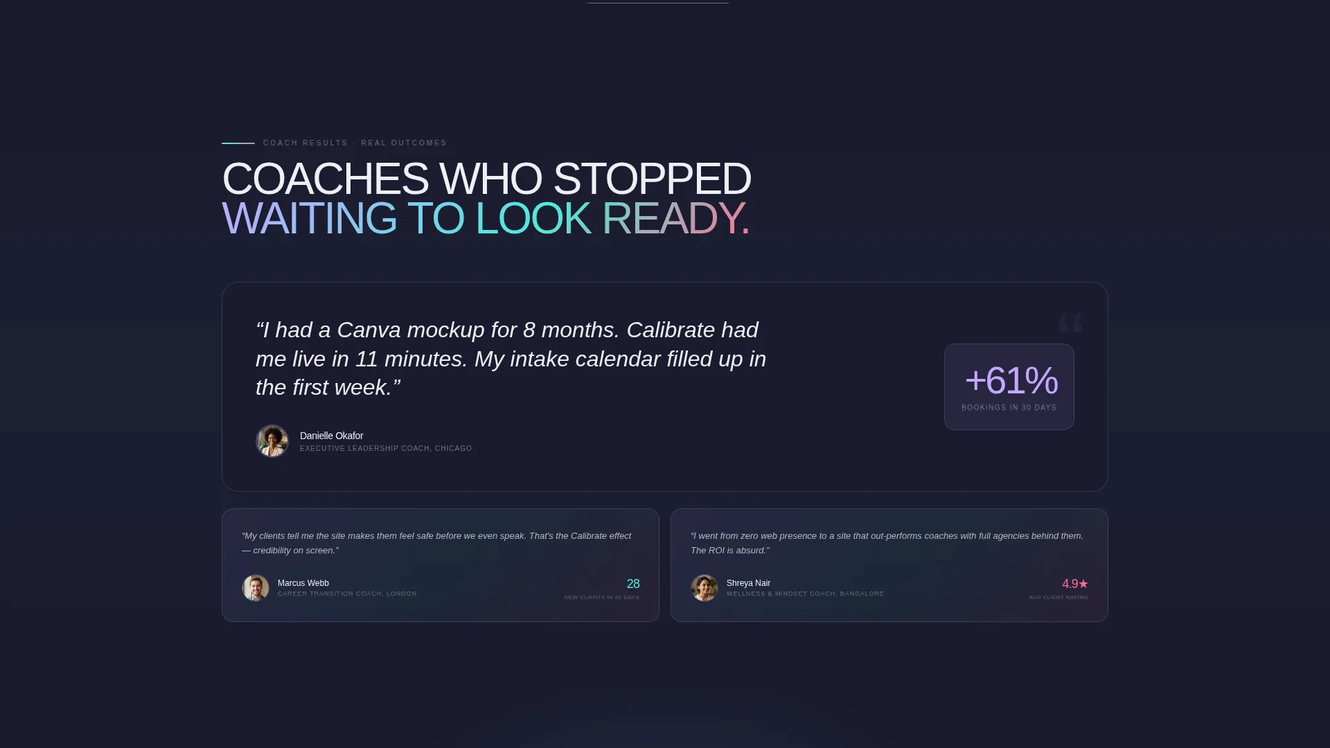 Coaching Digital Presence Advanced Directory Website Template