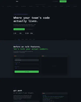 Developer Tools & API Cost Calculator Website Template