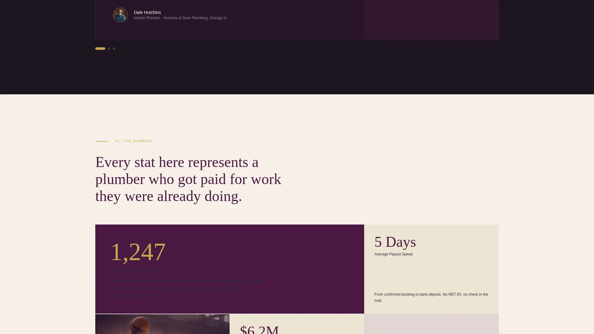 Referral Program Landing Page Template for Trade Partners