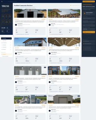 Post-Frame Builder Sidebar Review Landing Page
