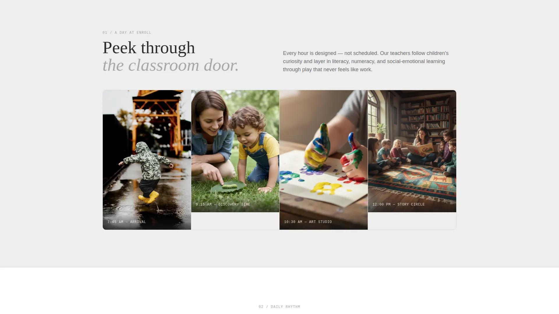 Expert Preschool Development Landing Page Template