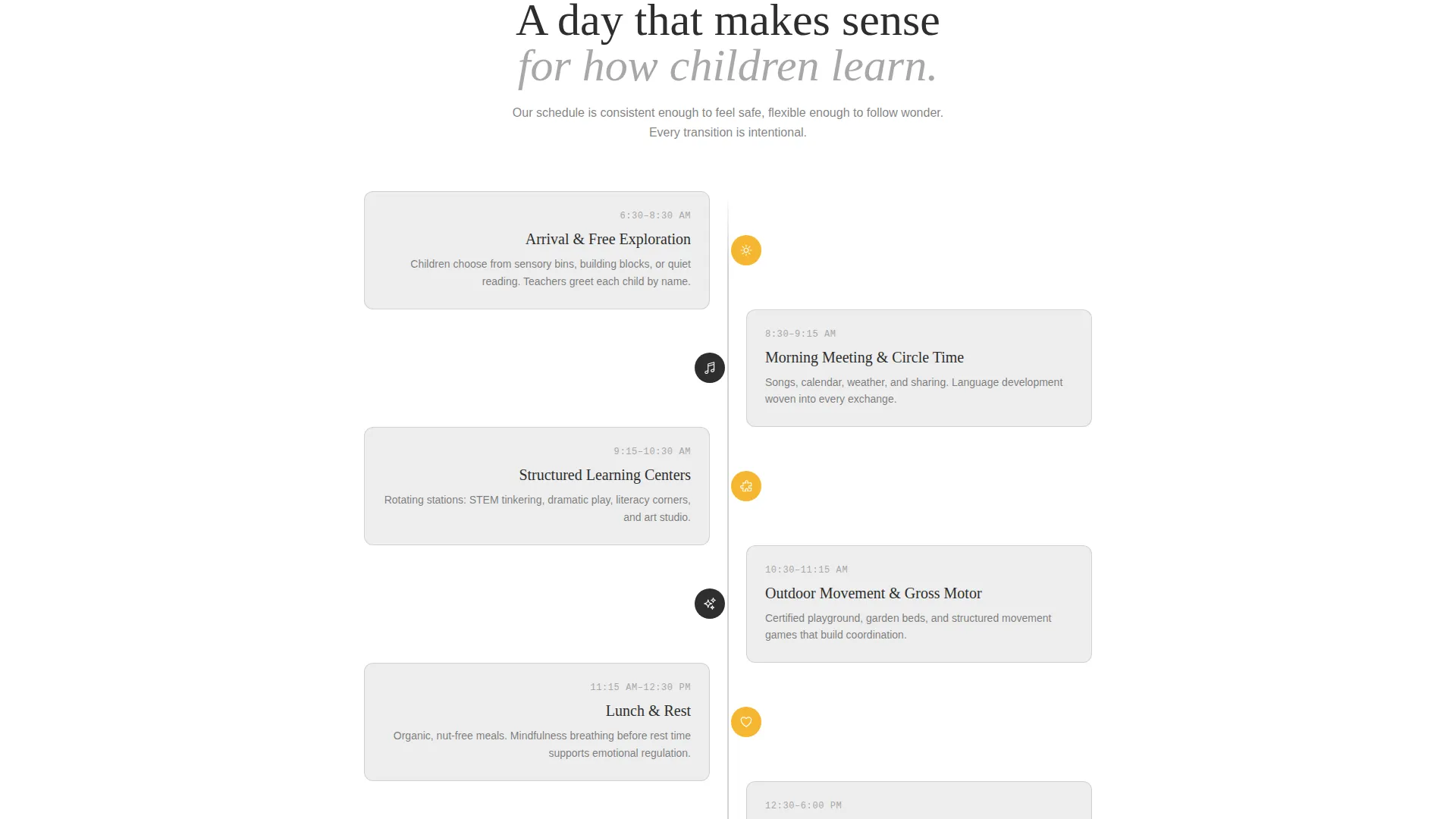 Expert Preschool Development Landing Page Template