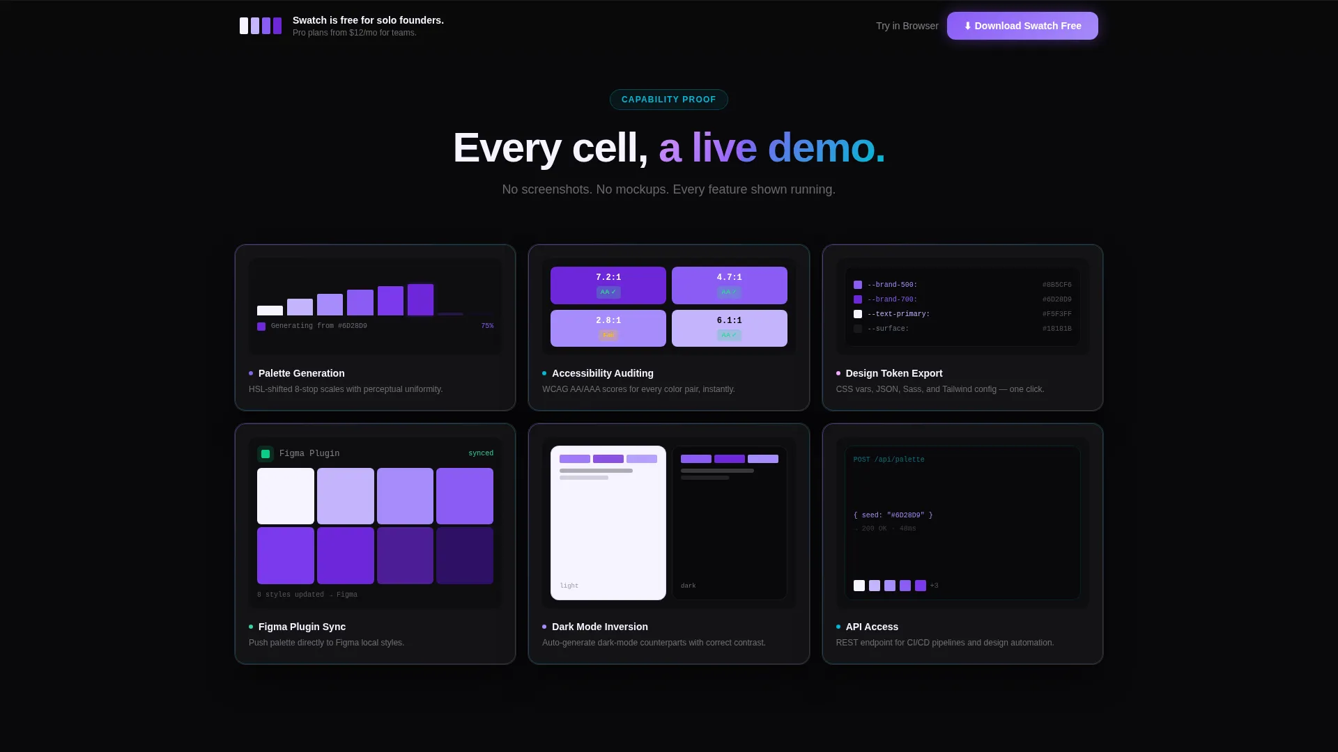 Design System & Component Library Professional Website Template