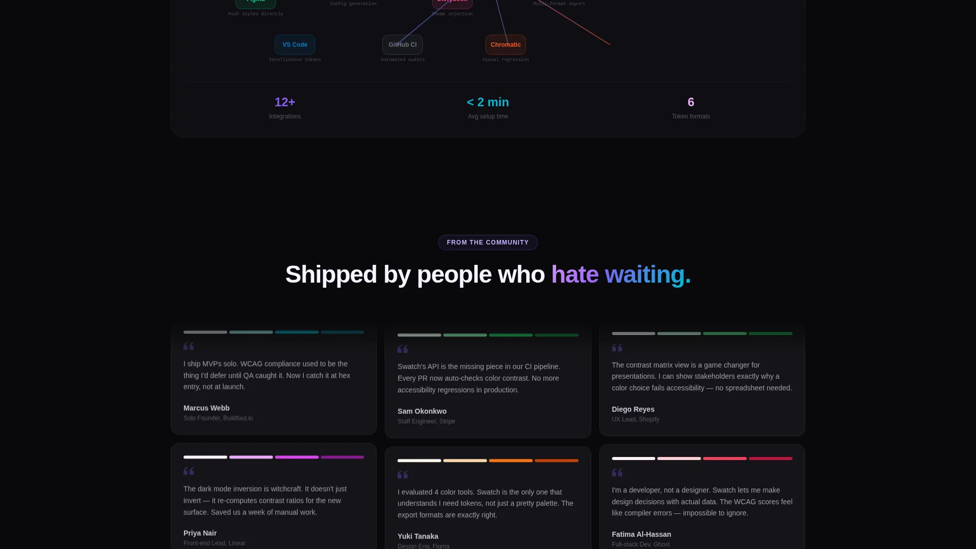 Design System & Component Library Professional Website Template