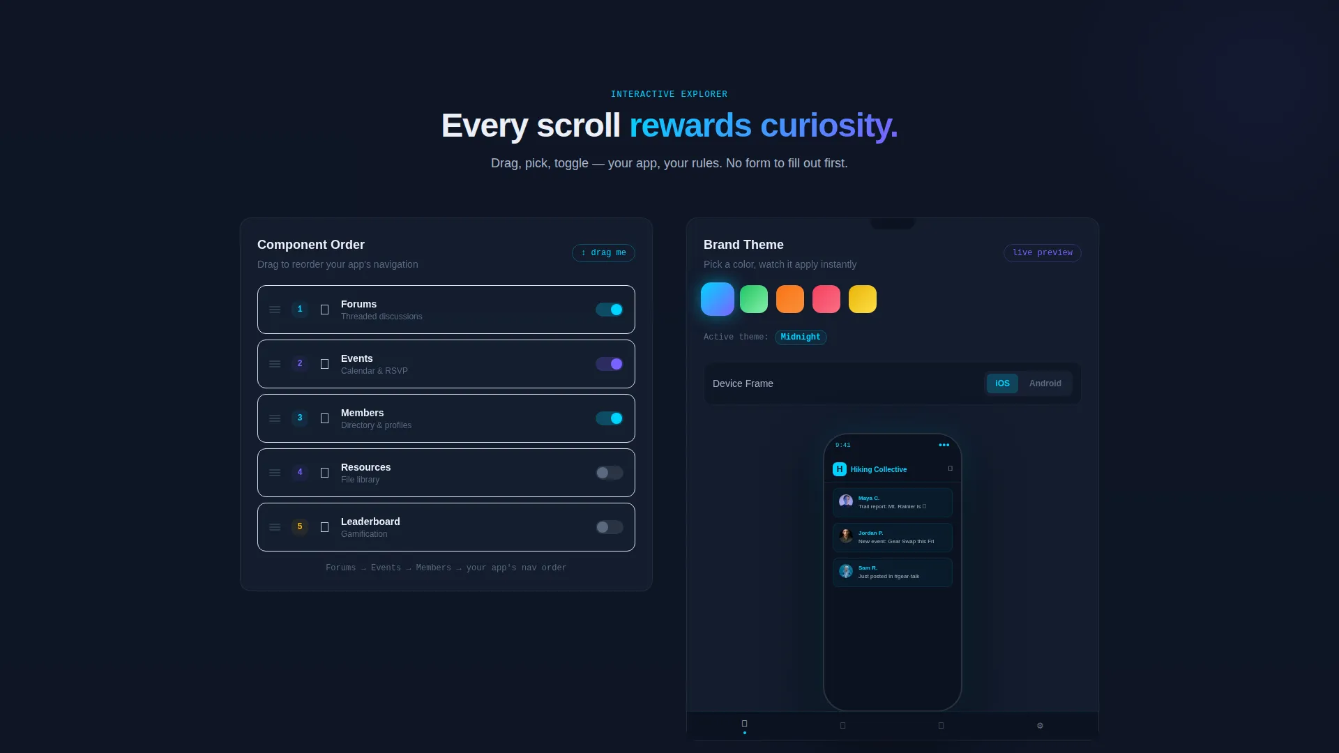 Mobile App Directory Website Template