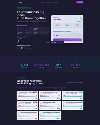 Crowdfunding Campaign Cost Calculator Website Template