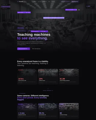 AI & Machine Learning Reviews Website Template