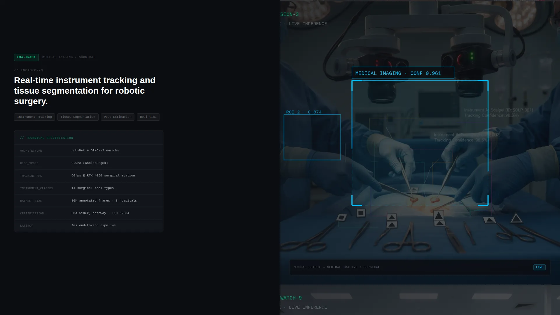 Computer Vision Technology Professional Website Template