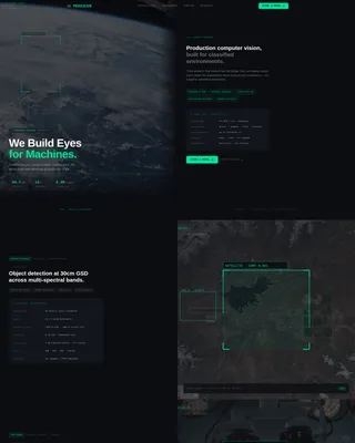 Computer Vision Technology Professional Website Template