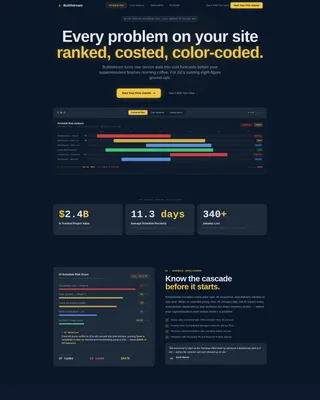 AI for Construction Professional Website Template