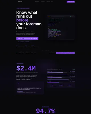 AI for Construction Specialist Professional Website Template
