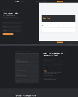 Construction Software Cost Calculator Website Template