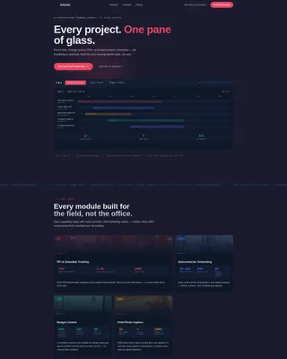 Complete Construction Software & SaaS Comparison Website Template