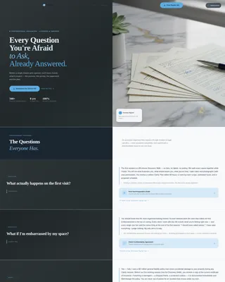 Advanced Professional Organizer Appointment Booking Website Template