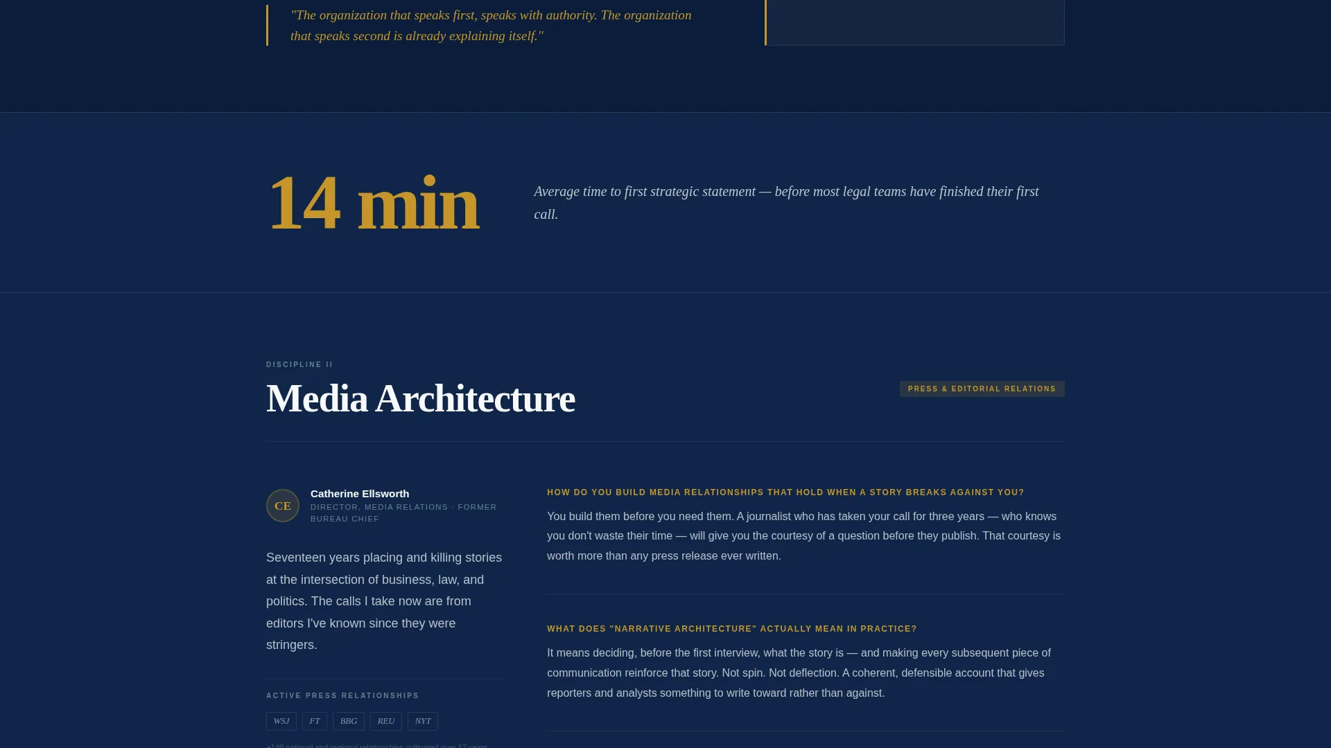 Reputation Management Agency Landing Page Template