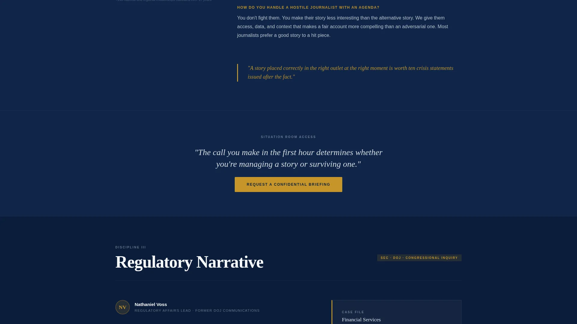 Reputation Management Agency Landing Page Template