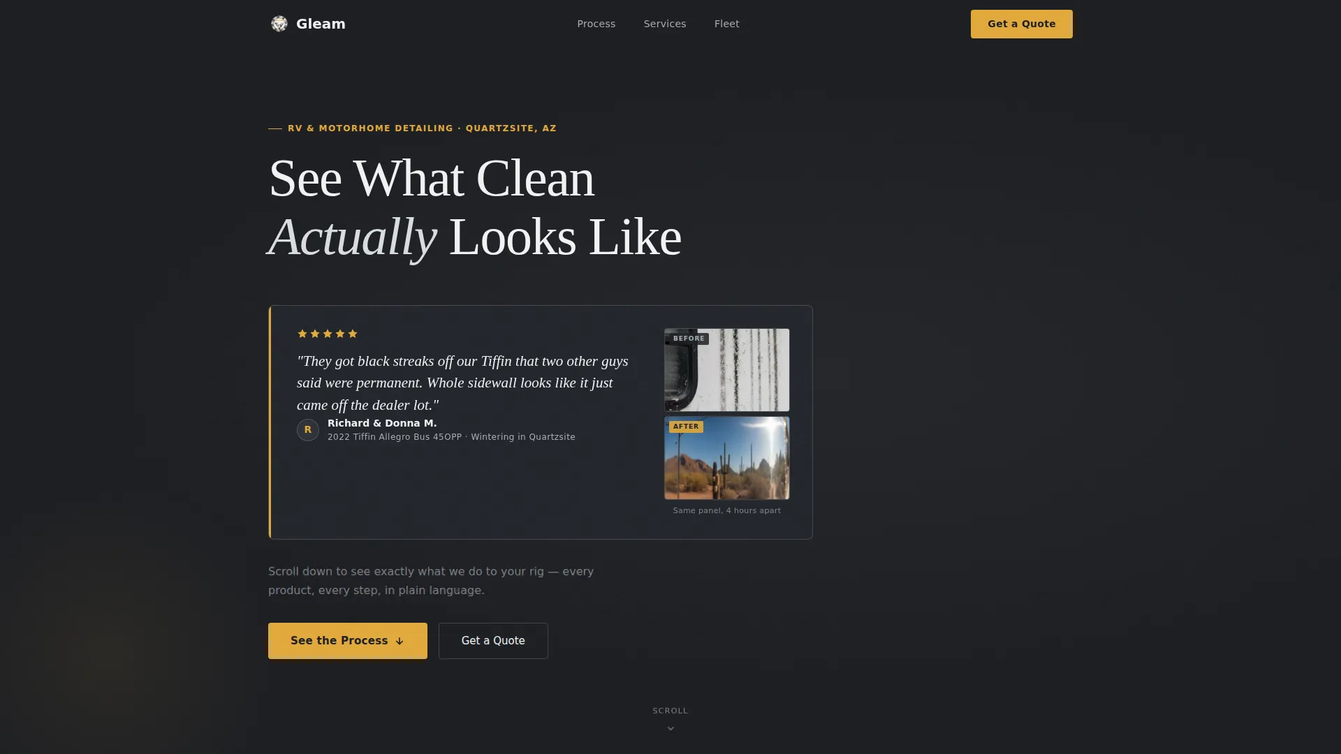 Specialist Specialty Cleaning Reviews & Social Proof Website Template