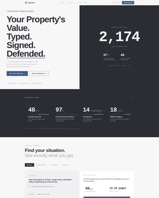 Proven Appraiser Credentials Landing Page Template