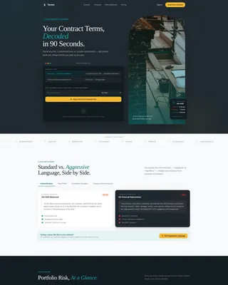 Construction Company Privacy Policy Website Template