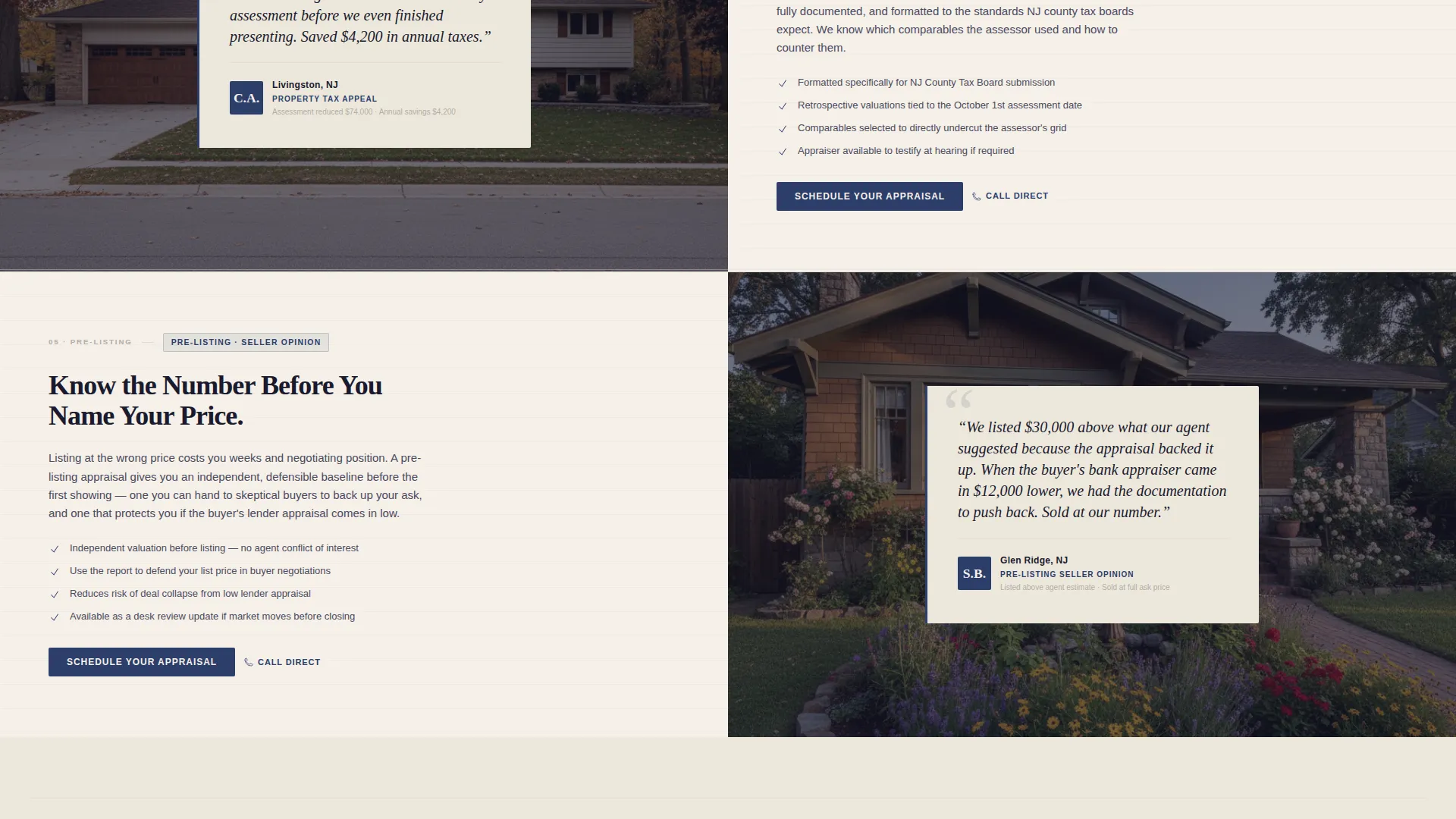 Expert Property Appraiser Landing Page Template