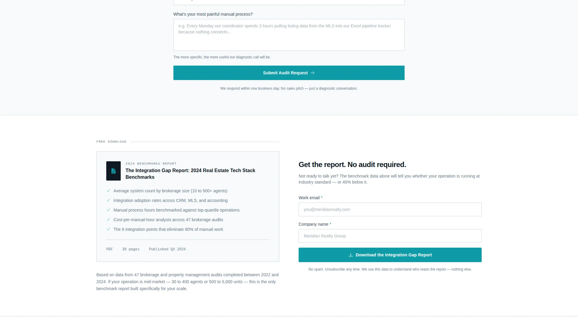 Real Estate Consulting Landing Page Template