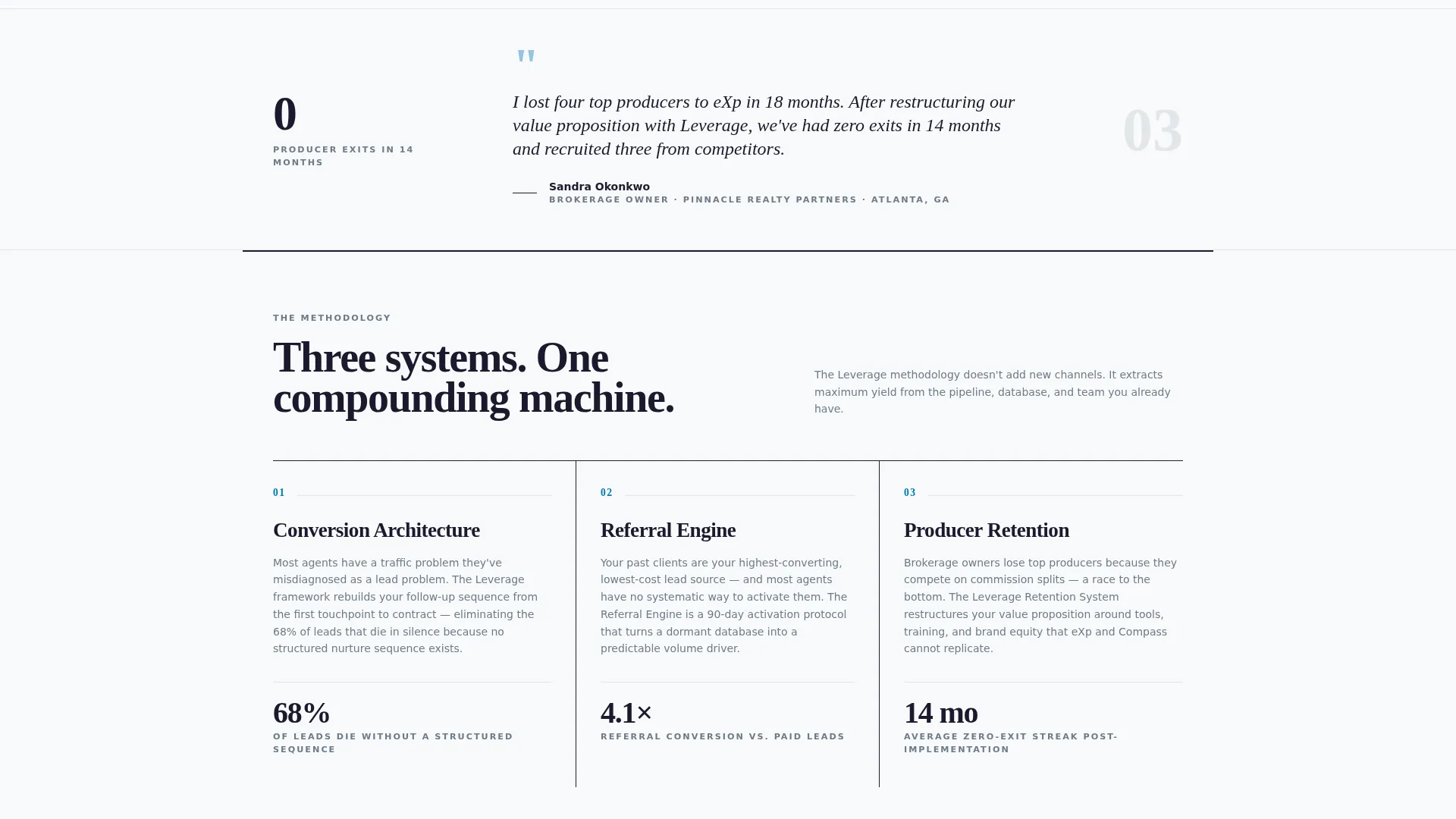 Results-Driven Business Advisory Landing Page Template