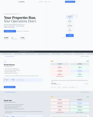 Property Operations Consulting Landing Page Template