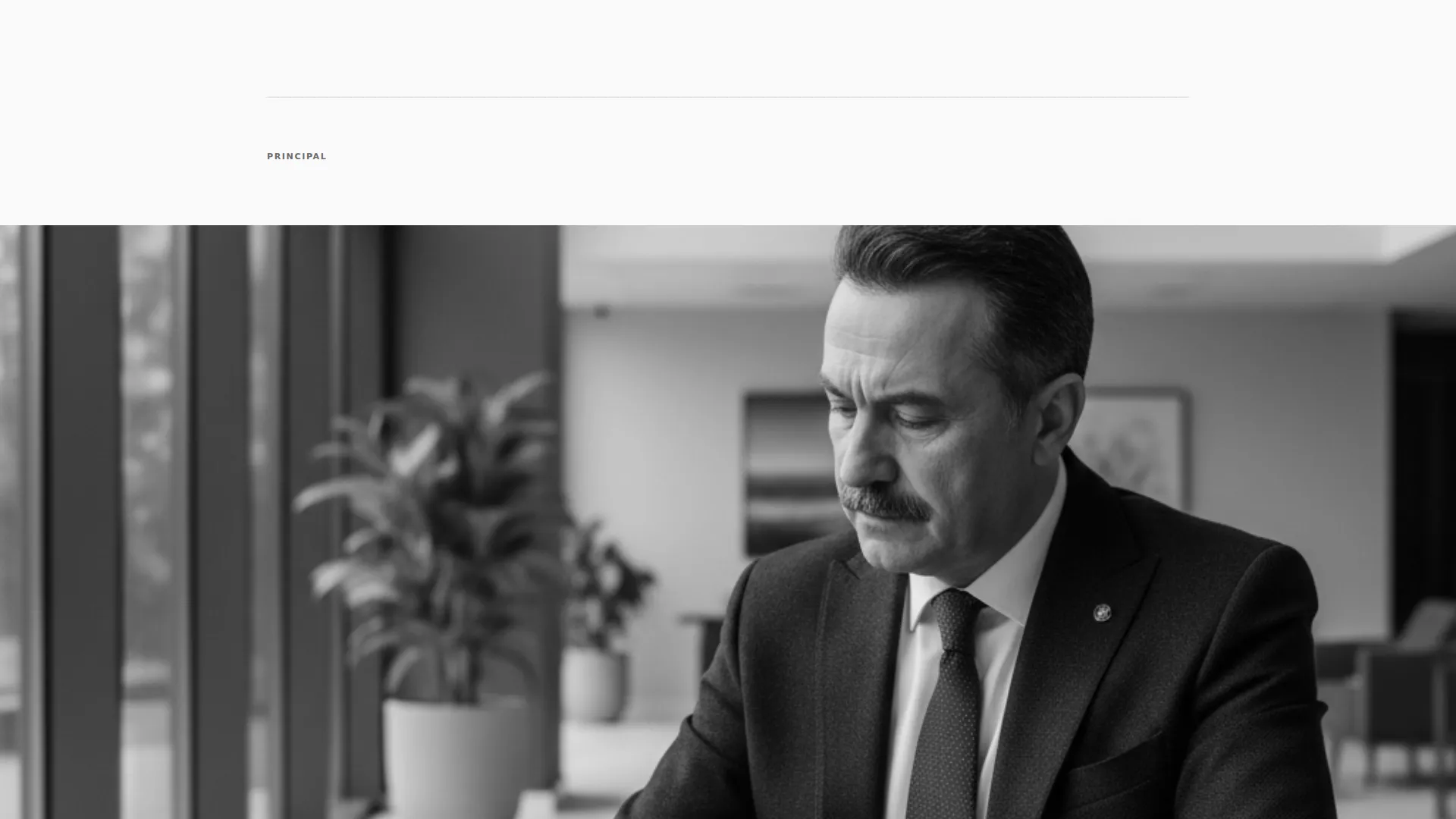 Editorial Real Estate Strategy Consultant Landing Page
