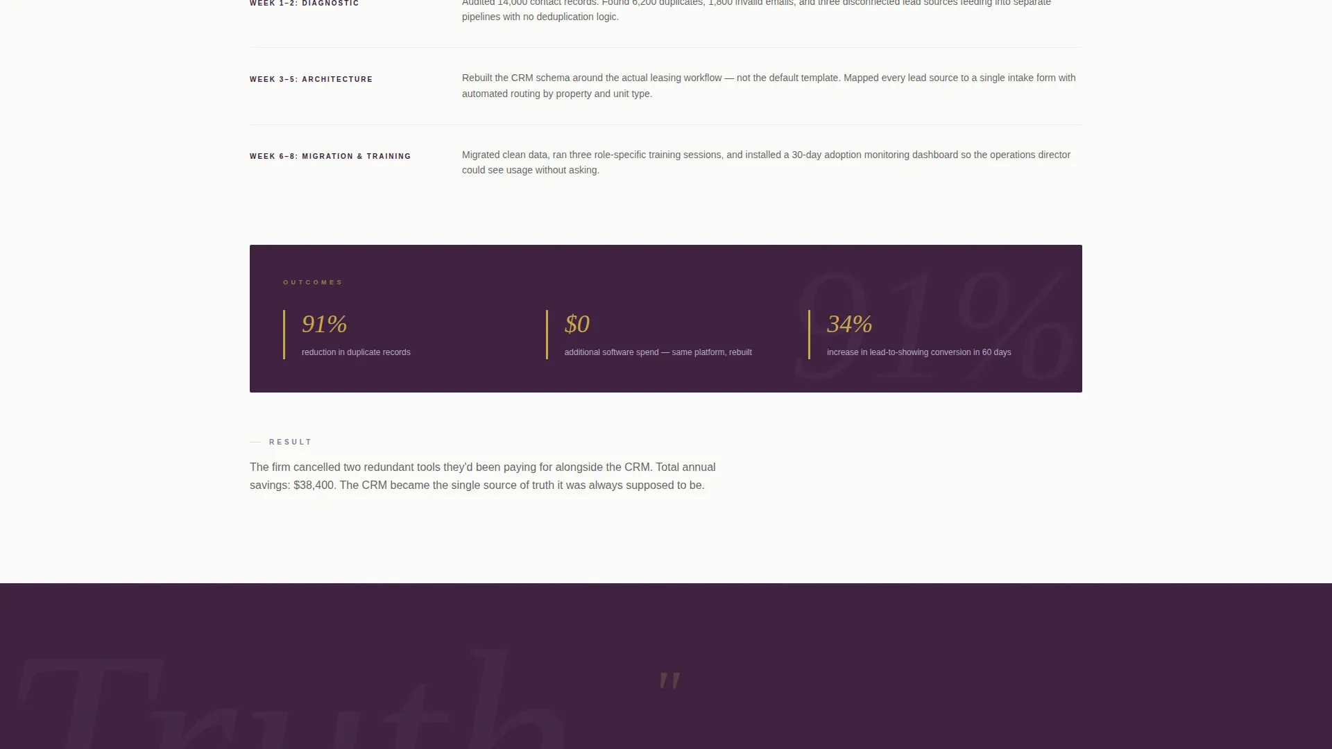 Proptech Consultant Landing Page Template
