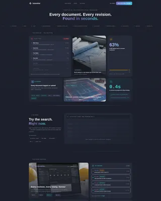 Construction Software Advanced Professional Website Template