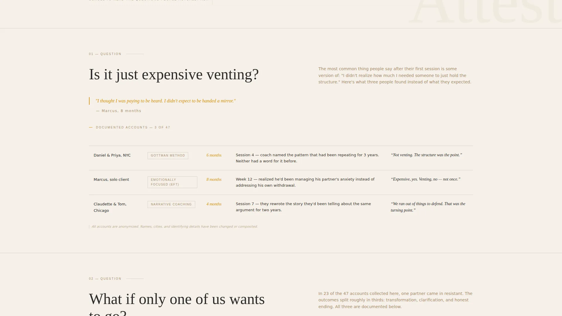 Editorial Relationshipcoach Landing Page Template