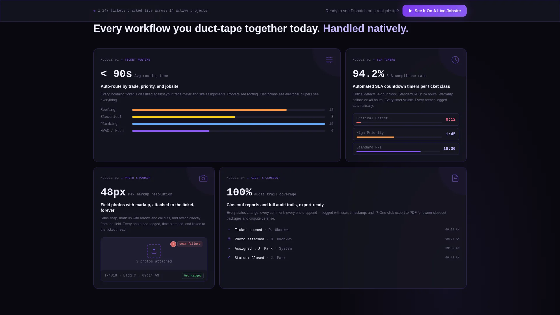 Heavy Construction Landing Page Template