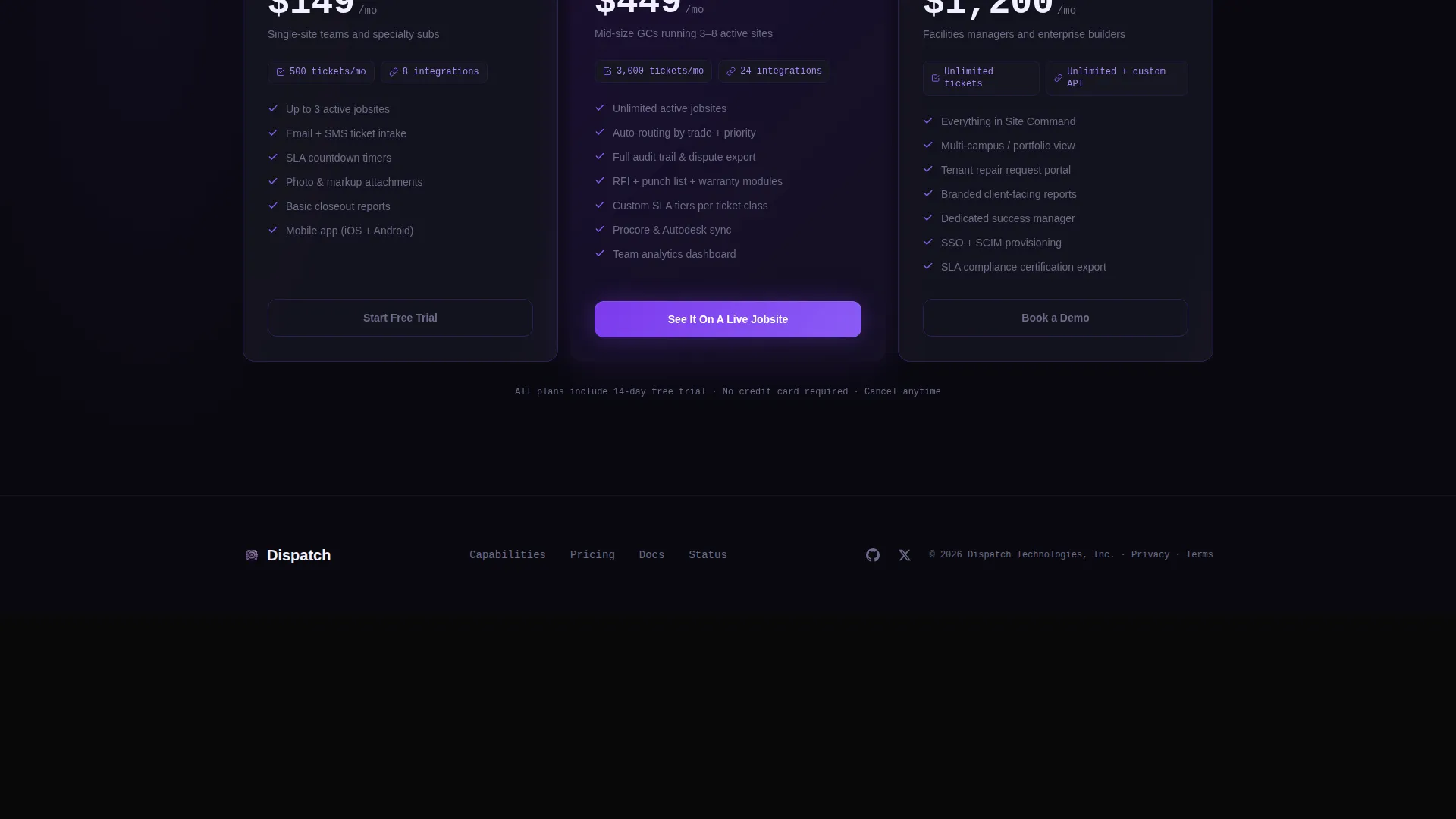 Heavy Construction Landing Page Template