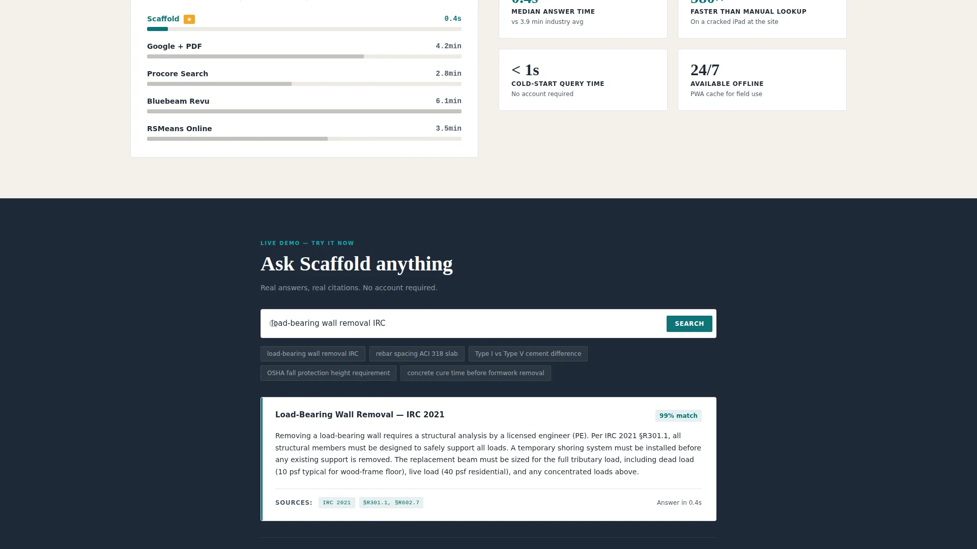 Pro Construction Landing Page Template