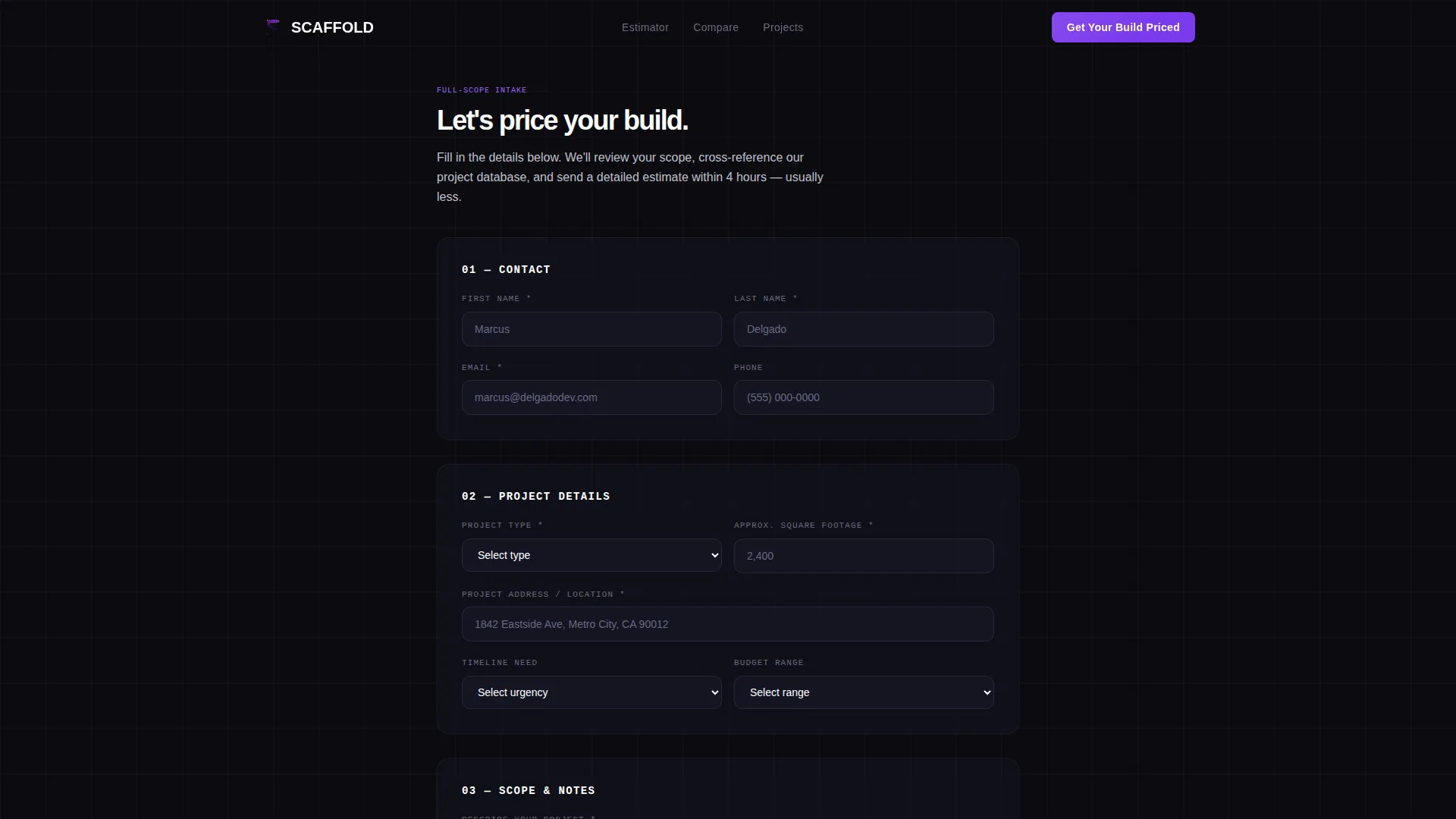 Fast Construction Landing Page Template